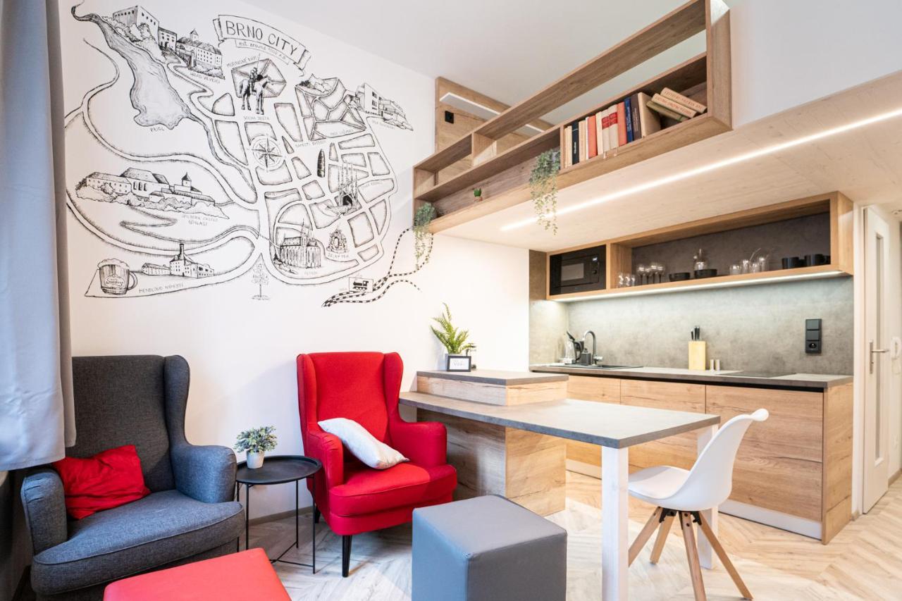 Brno City Apartment Near Malinovskeho Square المظهر الخارجي الصورة