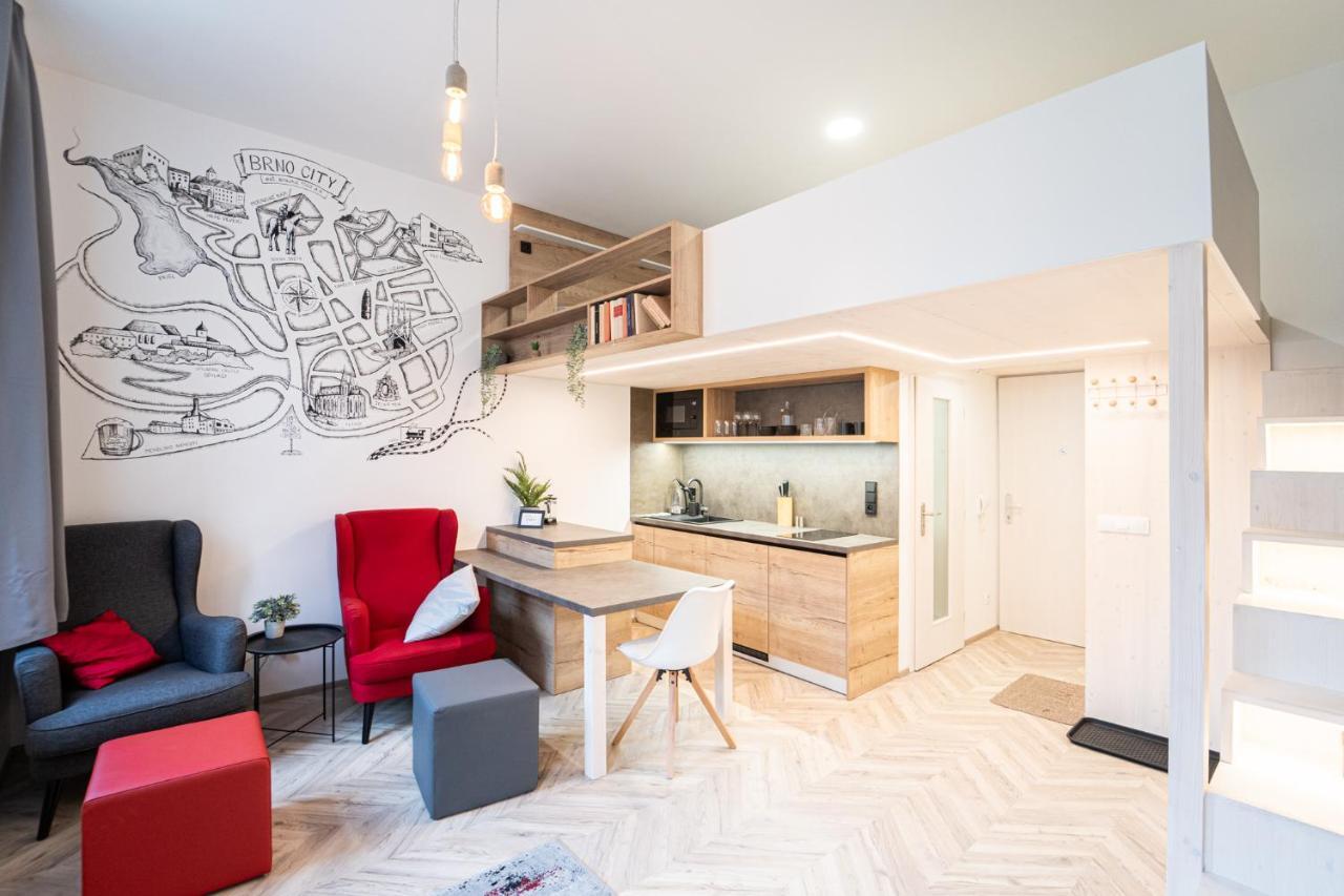 Brno City Apartment Near Malinovskeho Square المظهر الخارجي الصورة