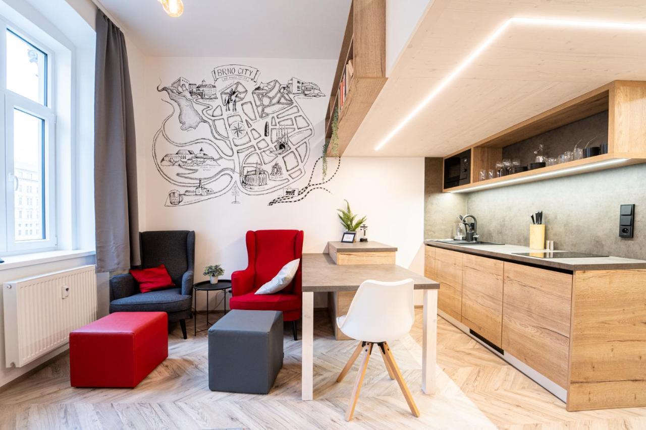 Brno City Apartment Near Malinovskeho Square المظهر الخارجي الصورة